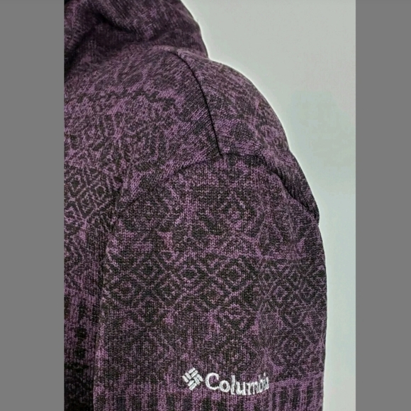 Columbia Purple Funnel Neck Pull Over Sweater NWOT - Picture 3 of 8